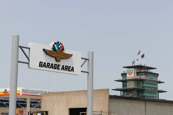 Indianapolis Circa Maggio 2023 Ims Pagoda Presso Indianapolis Motor Speedway — Foto Stock
