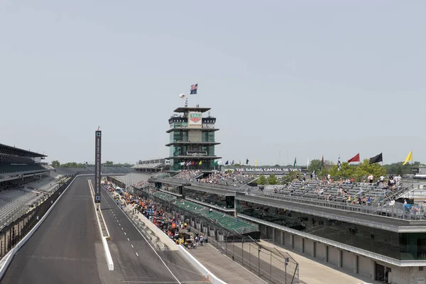 Indianapolis Circa Maggio 2023 Indy 500 Sessioni Pratica Indianapolis Motor — Foto Stock