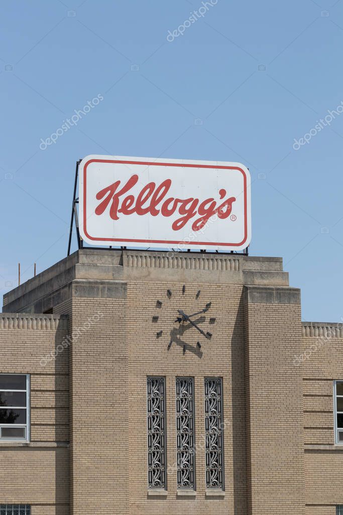 Cincinnati Circa Mayo 2023 Kellogg Company Snack Division. Kellogg