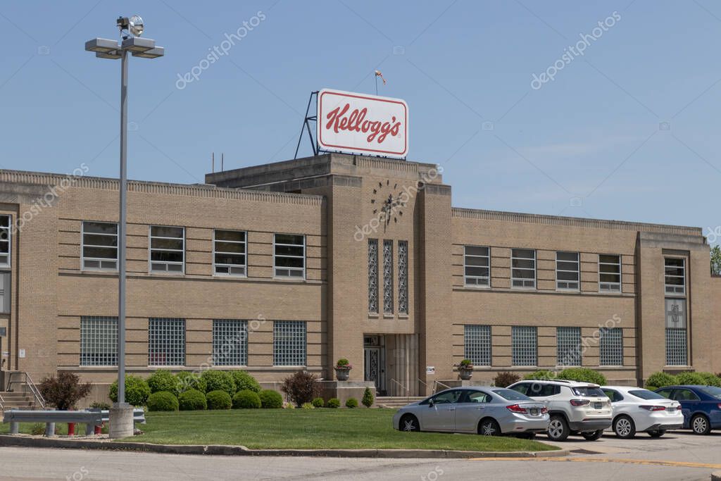 Cincinnati Circa Mayo 2023 Kellogg Company Snack Division. Kellogg