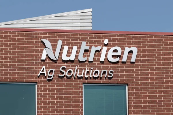 Champaign Circa Junio 2023 Nutrien Solutions Digital Office Nutrien Productor — Foto de Stock