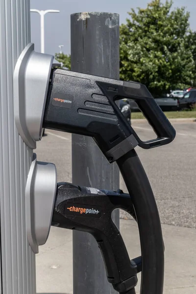 Avon 2023 Június Körül Chargepoint Töltőállomás Chargepoint Plug Járműállomások Üzleti — Stock Fotó