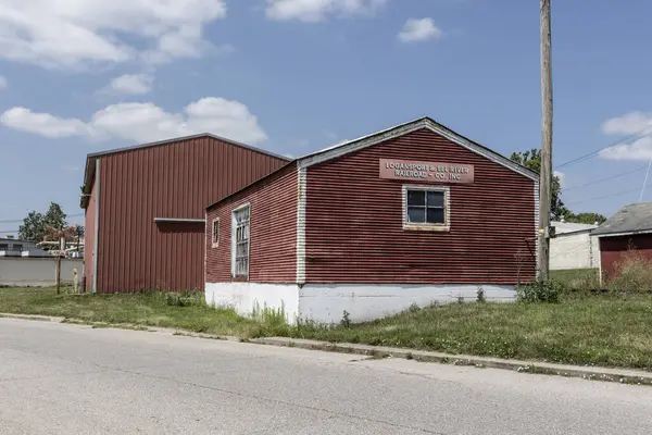 Logansport - 3 Ağustos 2023 Logansport ve Eel River Demiryolu makine atölyesi. Logansport 'un kuzeydoğu tarafında yer almaktadır..