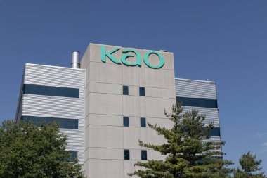 Cincinnati - 20 Ağustos 2023: Kao USA merkez ofisi. Kao Americas, Biore, Jergens ve Curel gibi ürünler üretir..