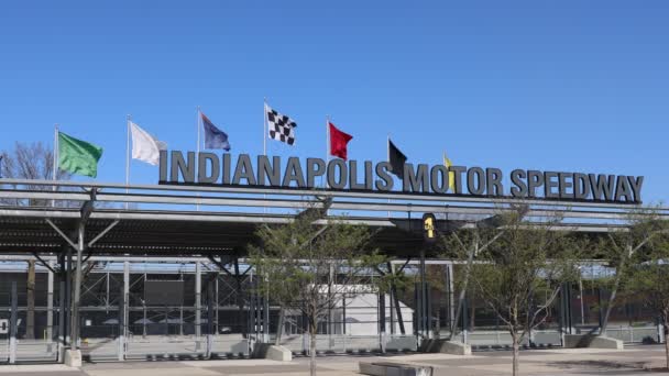인디애나폴리스 2024년 13일 인디애나폴리스 스피드웨이 게이트 Ims는 Indy 500 Brickyard — 비디오