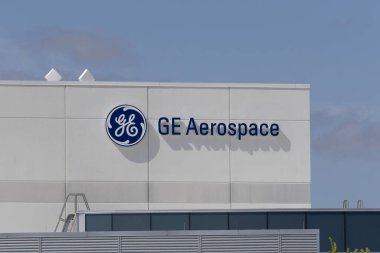 Lafayette - 25 Nisan 2024 GE Aerospace Jet Motor Tesisi. GE Aerospace ticari uçaklar için CFM LEAP turbofan jet motorları üretiyor.