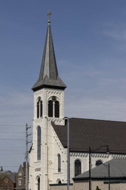 Logansport - 2 Mayıs 2024: Azizler Katolik Kilisesi.
