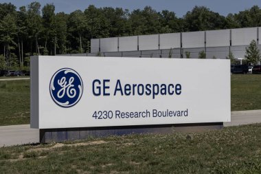 Beavercreek - 31 Mayıs 2024 GE Aerospace jet motoru üretim yeri. GE Aerospace eskiden General Electric Aviation 'dı..