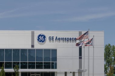 Beavercreek - 31 Mayıs 2024 GE Aerospace jet motoru üretim yeri. GE Aerospace eskiden General Electric Aviation 'dı..