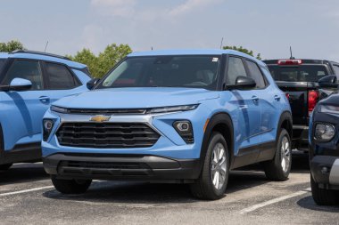 Plainfield - 16 Haziran 2024 Chevrolet Trailblazer LS sergisi. Chevy, Ecotec 1.3L Turboşarjlı motorla Trailblazer 'ı sunar. MY:2024
