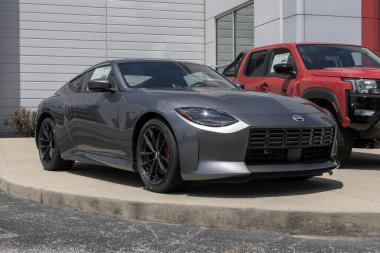 Balıkçılar - 7 Temmuz 2024: Nissan Z Performans AT gösterisi. Nissan, 400HP Twin Turboşarjlı 3.0L V6 motorlu Z 2 kapılı Coupe 'yi sunuyor. MY:2024