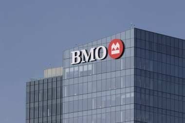 Milwaukee - 14 Ağustos 2024: BMO Bank. BMO Bank Montreal Bankası 'nın bir yan kuruluşudur..