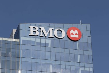 Milwaukee - 14 Ağustos 2024: BMO Bank. BMO Bank Montreal Bankası 'nın bir yan kuruluşudur..