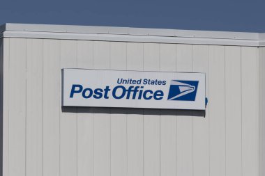 Lafayette - 2 Ekim 2024: USPS Postane konumu. USPS posta dağıtımı ve posta hizmeti sağlamaktan sorumludur..