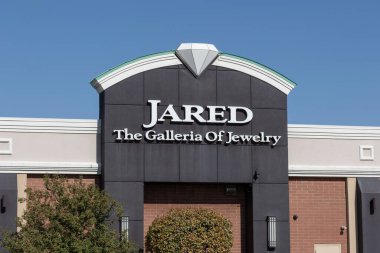 North Olmsted - October 18, 2024: Jared - The Galleria of Jewelry retail shop. Jared offers Engagement and Fashion Jewelry for all occasions. clipart