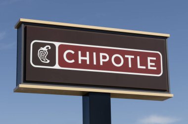 Anderson - 18 Mart 2025, Meksika Izgara Restoranı. Chipotle, burrito ve taco kasesi restoranları zinciri..