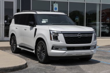 Balıkçılar - 1 Haziran 2025 Nissan Armada Platinum Rezerv SUV sergisi. Nissan donanmaya 3.5L Twin-Turbo V6 motorlu bir donanım sunuyor. MY:2025