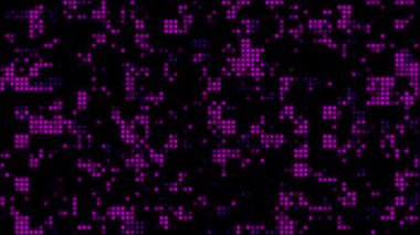 Animasyonsuz yarım tonlu düğümlenebilir noktalar hareket arkaplanı, rastgele parlayan noktalar. Yüksek kalite 4k görüntü