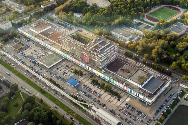 在莫斯科建造Ostankino电视中心 — 图库照片