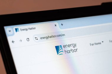 New York, ABD - 10 Ocak 2025: Enerji Limanı İnternet sitesi evler ve şirketler için enerji çözümleri sunuyor