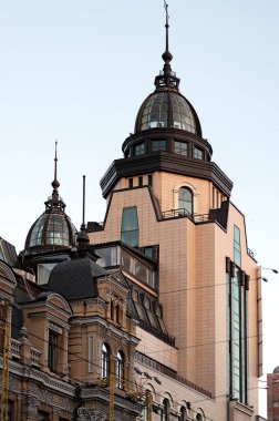 Kyiv Ukrayna 'daki bir binanın kulesi