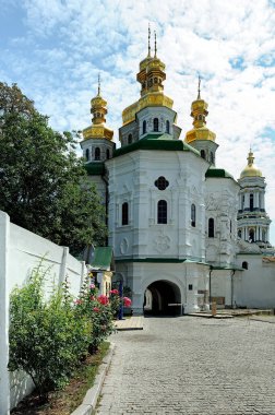 Building of Kyiv-Pechersk Lavra, also known as the Kyiv Monastery of the Caves in Kyiv Ukraine