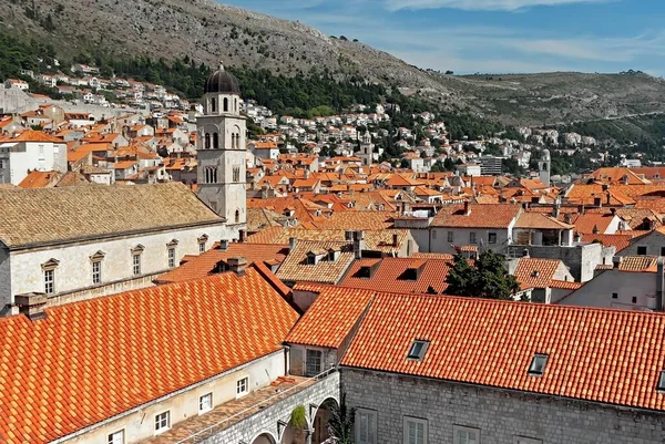 Dubrovnik Techos Paisaje Croacia — Foto de Stock
