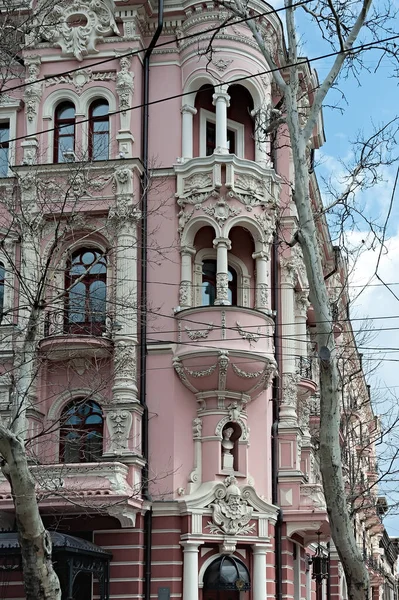 Fragment Ornate Building Odesa Ukraine — Stock Photo, Image