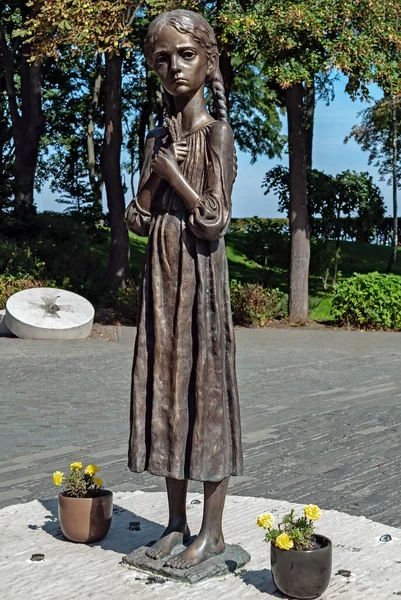 Památník Obětem Holodomoru Kyjevě Ukrajině — Stock fotografie
