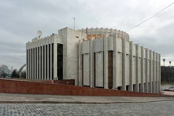 Будівля Українського Дому Києві — стокове фото