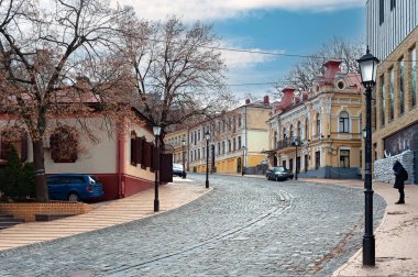 Andriivskyi Descent ya da Ukrayna, Kyiv 'deki Andrew' s Descent