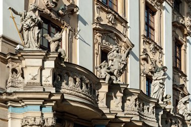 Wroclaw, Polonya 'daki eski üniversitenin ayrıntıları