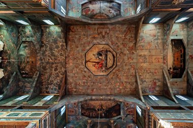 Ceiling of Church of Peace in Swidnica, Poland