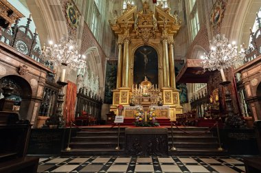 Krakow Polonya 'daki Wawel Katedrali' nin bir parçası.