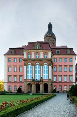 Ksiaz kale cephesi, Walbrzych, Polonya