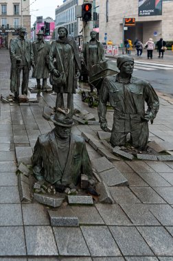 Wroclaw, Polonya 'da Anonim Yayalar Anıtı