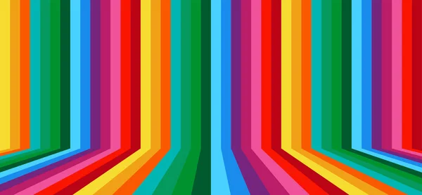 Abstracte Achtergrond Met Regenboog Lijn — Stockvector