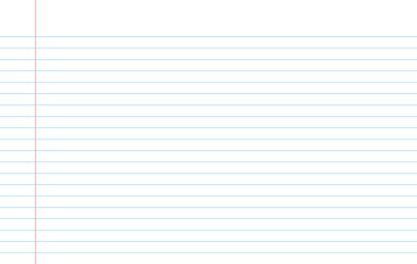 Not defteri arkaplanı. Çizgili defter kağıdı
