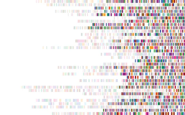 Infografický Test Dna Mapa Posloupnosti Genomu — Stockový vektor