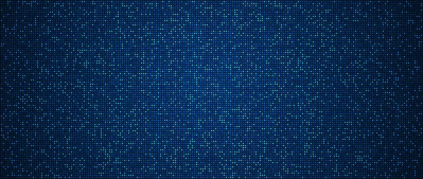 Antecedentes Tecnologia Digital Dados Digitais Quadrado Azul Padrão Pixel Fundo — Vetor de Stock