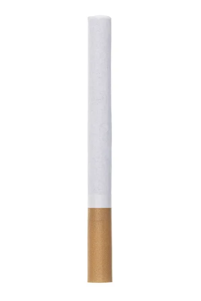 Цигарка Ізольована Білому Тлі Відсічним Контуром — стокове фото