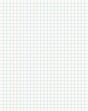 Matematik ödevi, defter kağıdı geçmişi. Kare ve çizgili kağıtlar