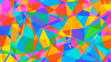 soyut renkli geometrik vektör arka plan