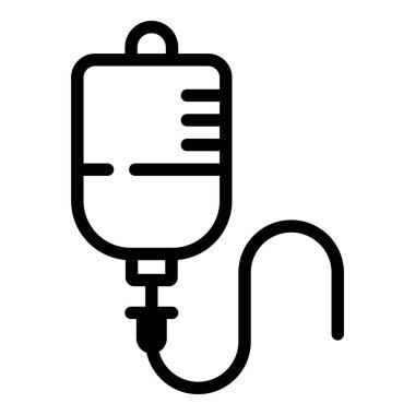 İnfüzyon simgesi, serum torbası simgesi