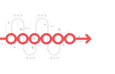 Soyut ok yönü. Teknoloji geçmişi. Yüksek hız. Yüksek teknoloji.