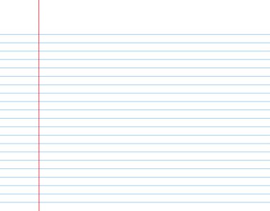 Not defteri arkaplanı. Çizgili defter kağıdı