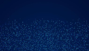 Dijital teknoloji geçmişi. Dijital veri noktaları bulanık desen piksel arkaplanı