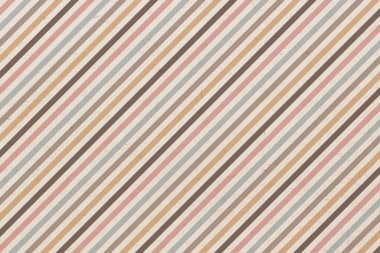 Brown, pink and blue diagonal stripes pattern background clipart