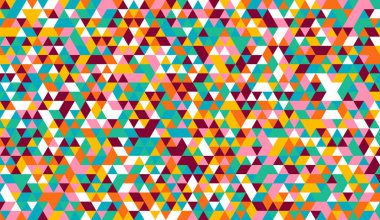 Soyut renkli geometrik arkaplan. Çokgen arkaplan. 