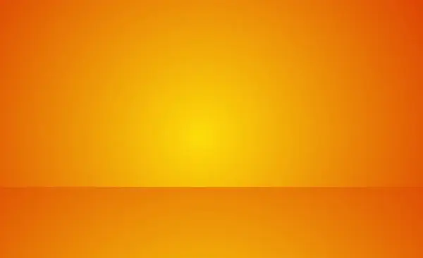 Tomma Orange Studio Rum Vektor Bakgrund Kan Användas För Visning — Stock vektor
